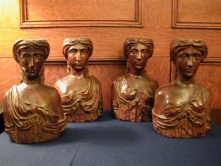 Busts,Females,wood