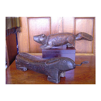 Deco,wooden animals