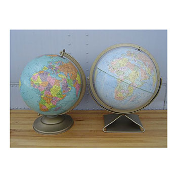 Globes,blue