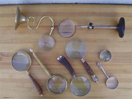 Magnifying glasses