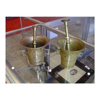 Mortars,pestles,19th C.