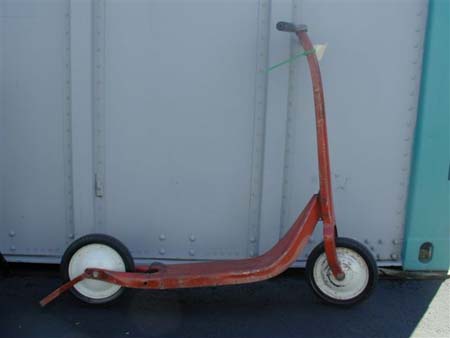 Scooter,red,vintage 