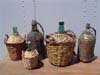 Bottles,wicker