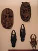 masks, wall displays